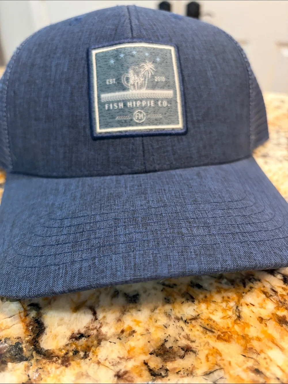 Men's Navy Trucker Hat
